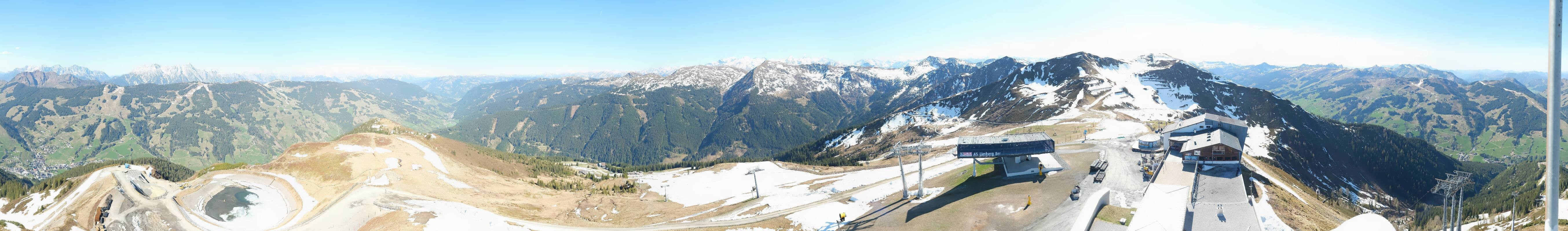 Archiv Foto Webcam Schattberg Ost bei Saalbach