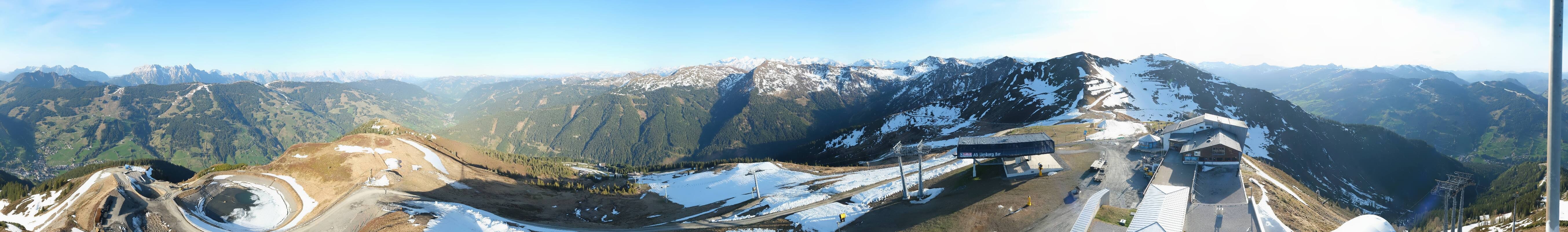Archiv Foto Webcam Schattberg Ost bei Saalbach