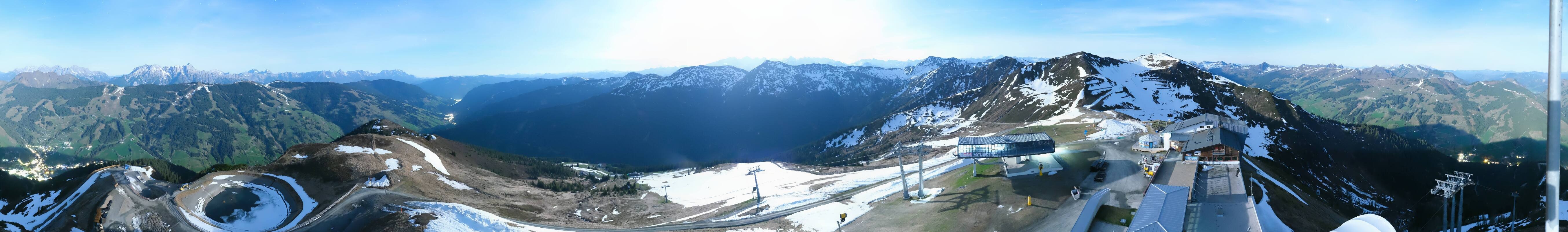 Archiv Foto Webcam Schattberg Ost bei Saalbach