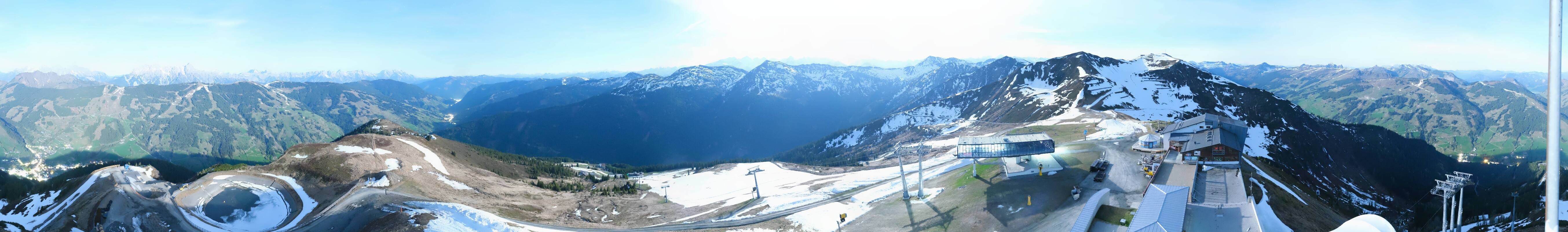 Archiv Foto Webcam Schattberg Ost bei Saalbach