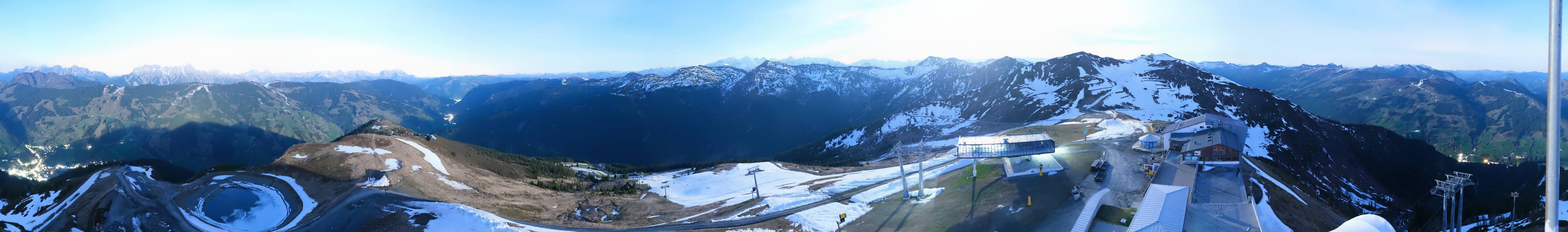 Archiv Foto Webcam Schattberg Ost bei Saalbach