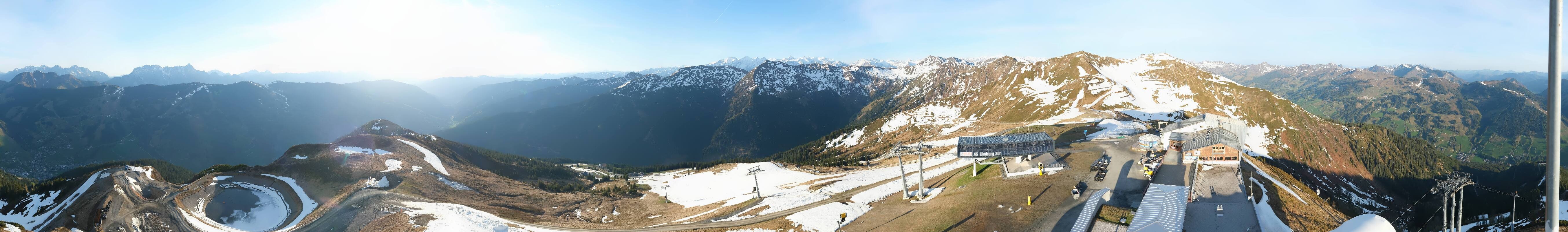 Archiv Foto Webcam Schattberg Ost bei Saalbach