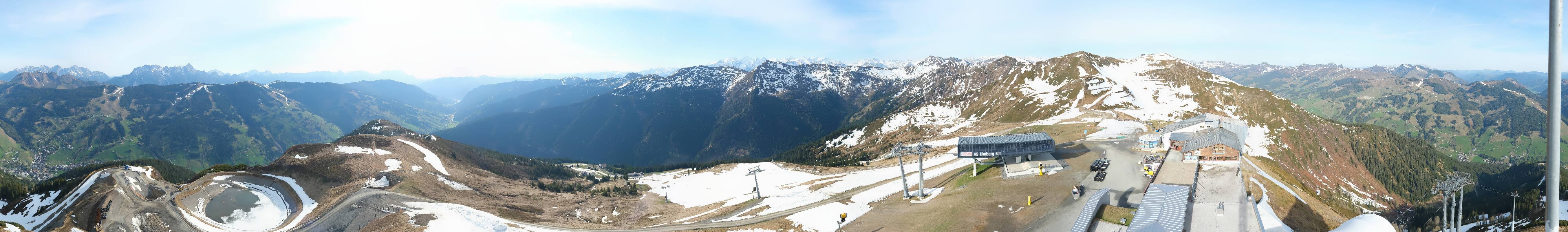 Archiv Foto Webcam Schattberg Ost bei Saalbach