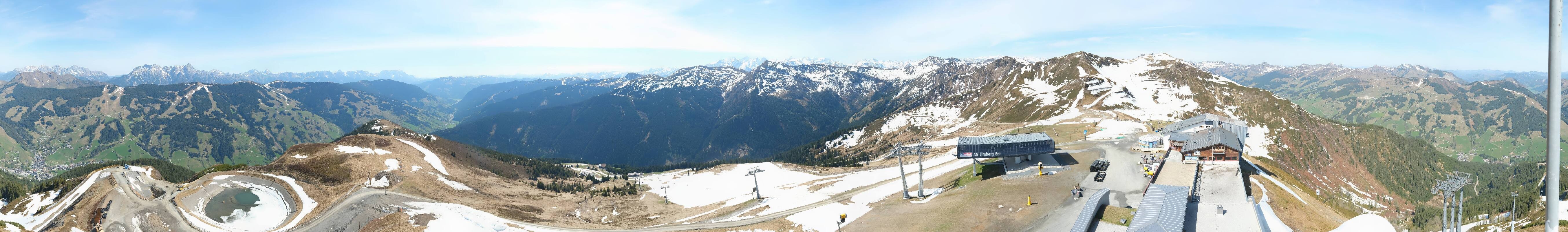 Archiv Foto Webcam Schattberg Ost bei Saalbach