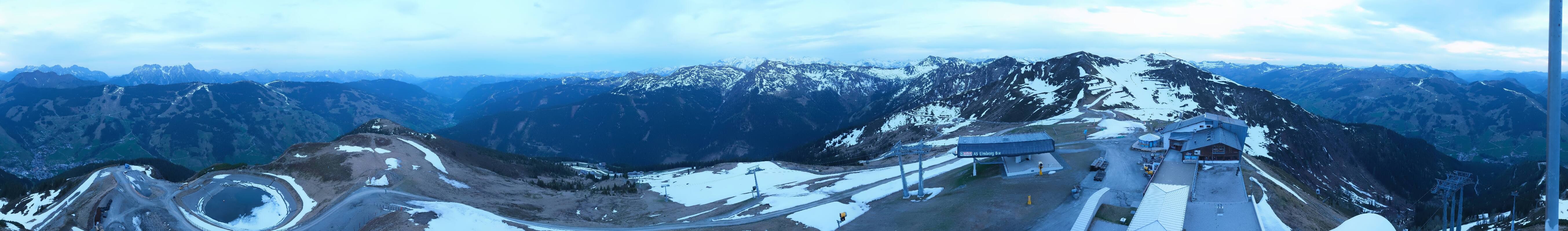 Archiv Foto Webcam Schattberg Ost bei Saalbach
