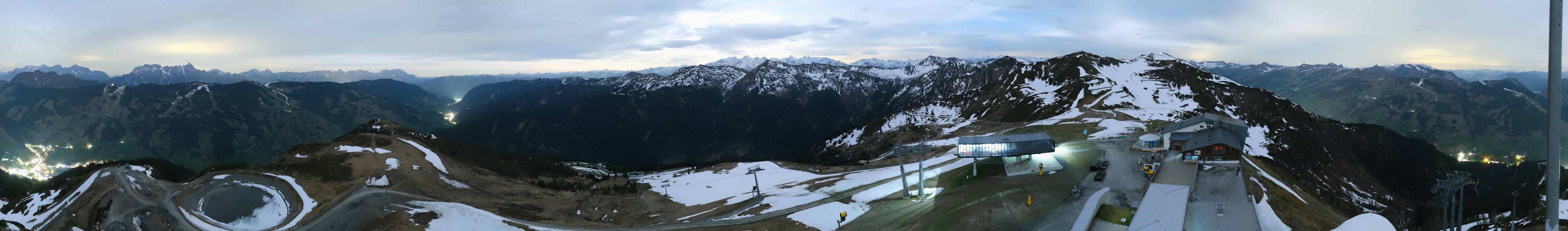 Archiv Foto Webcam Schattberg Ost bei Saalbach