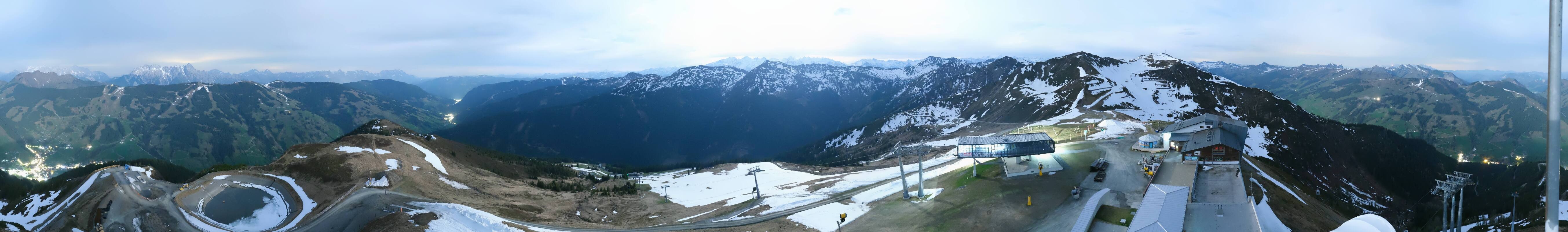Archiv Foto Webcam Schattberg Ost bei Saalbach