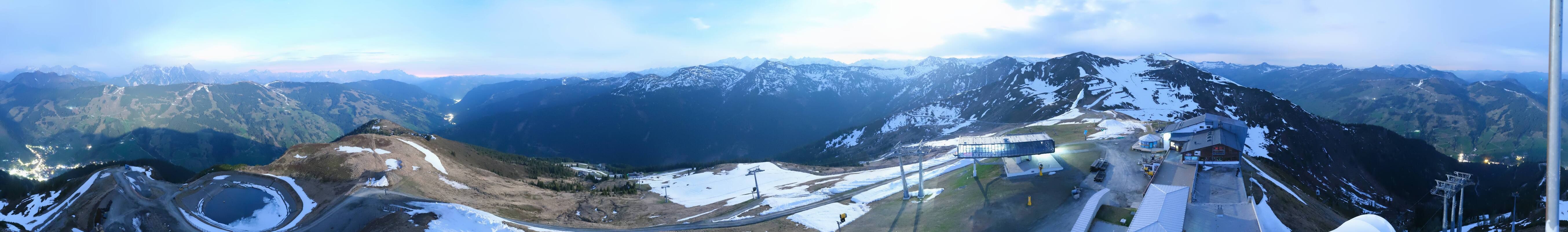 Archiv Foto Webcam Schattberg Ost bei Saalbach