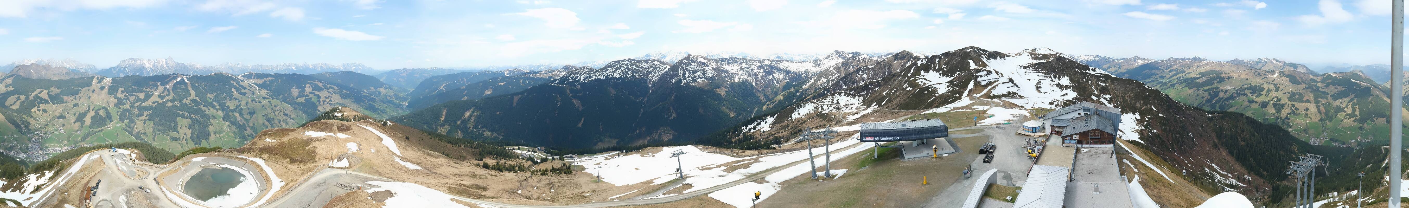 Archiv Foto Webcam Schattberg Ost bei Saalbach