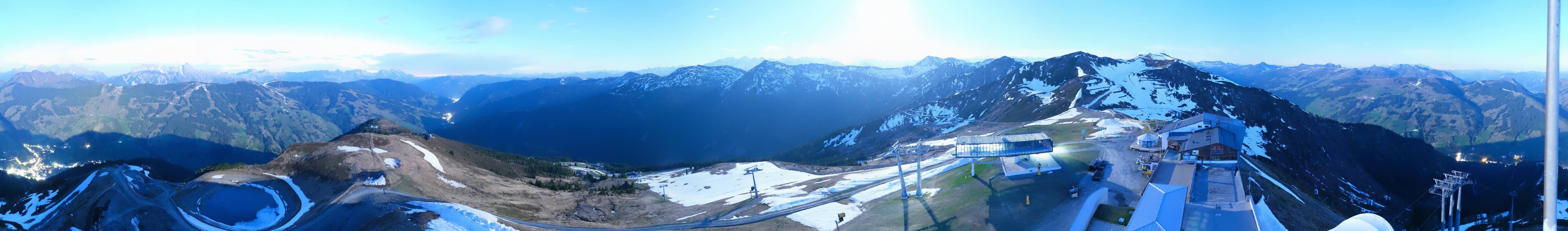 Archiv Foto Webcam Schattberg Ost bei Saalbach