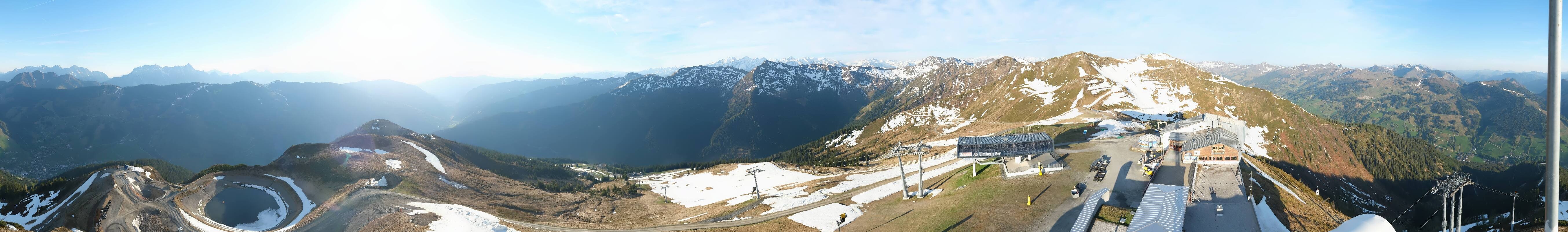 Archiv Foto Webcam Schattberg Ost bei Saalbach
