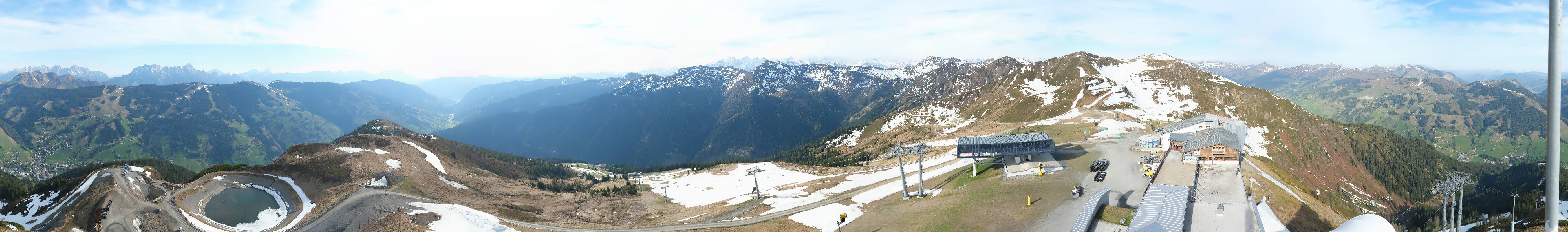 Archiv Foto Webcam Schattberg Ost bei Saalbach