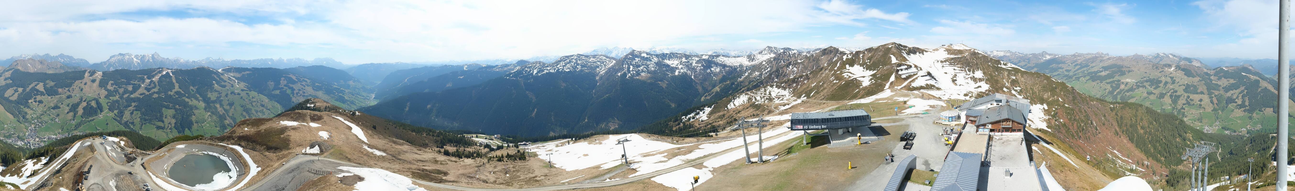 Archiv Foto Webcam Schattberg Ost bei Saalbach