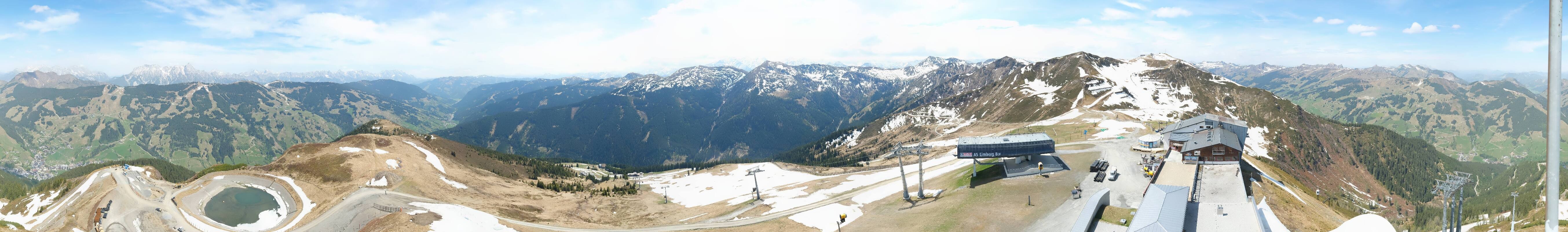 Archiv Foto Webcam Schattberg Ost bei Saalbach