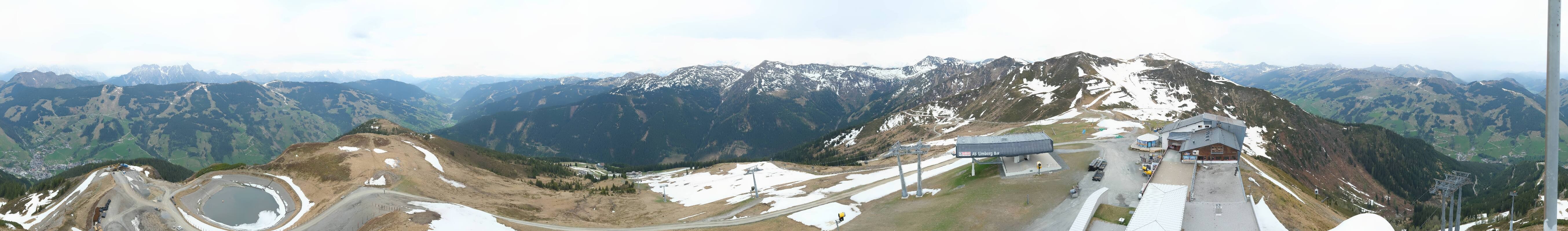 Archiv Foto Webcam Schattberg Ost bei Saalbach