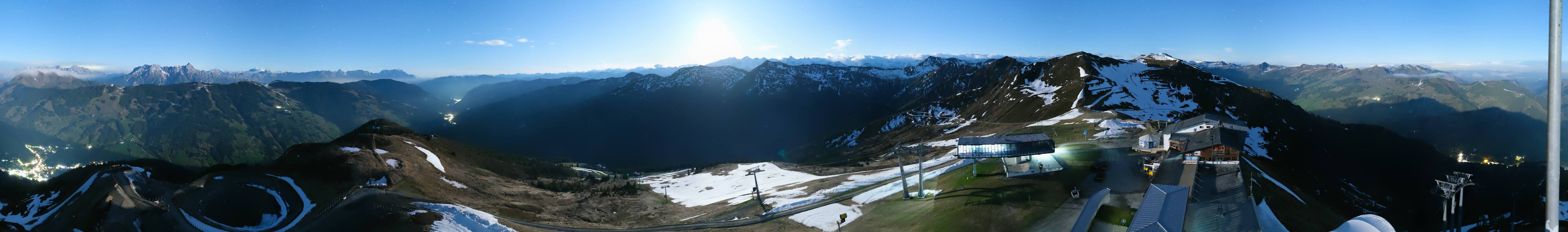Archiv Foto Webcam Schattberg Ost bei Saalbach