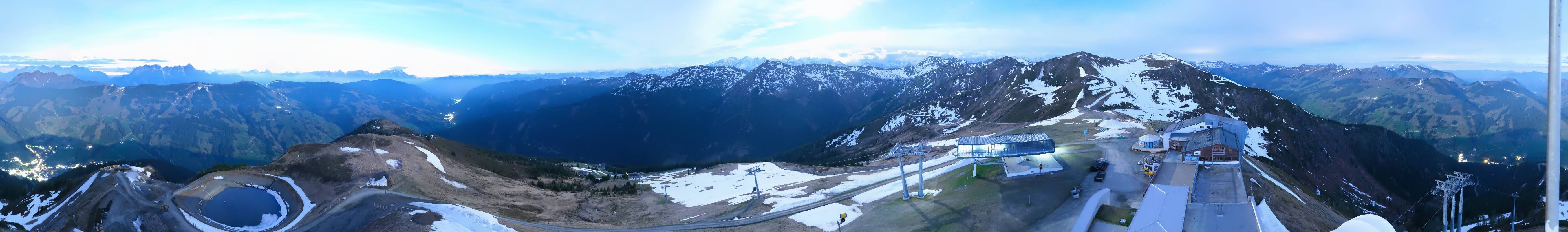Archiv Foto Webcam Schattberg Ost bei Saalbach