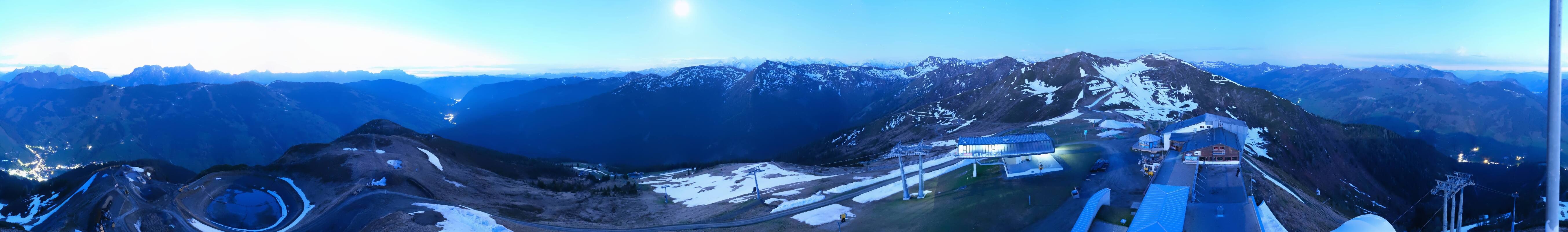 Archiv Foto Webcam Schattberg Ost bei Saalbach