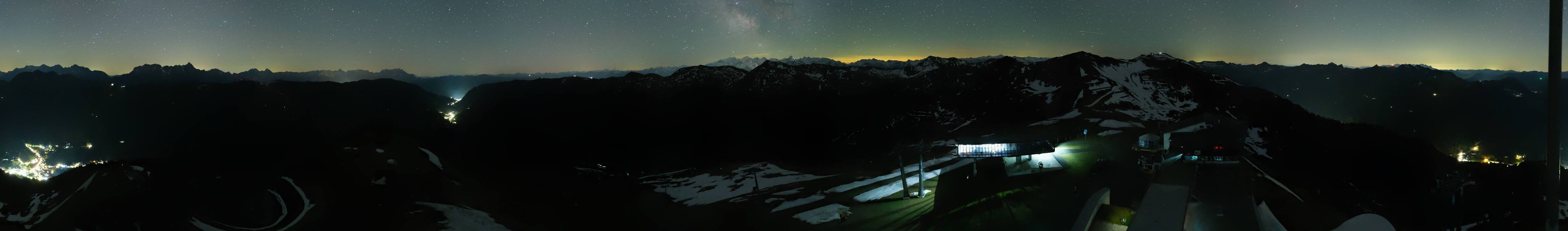 Archiv Foto Webcam Schattberg Ost bei Saalbach