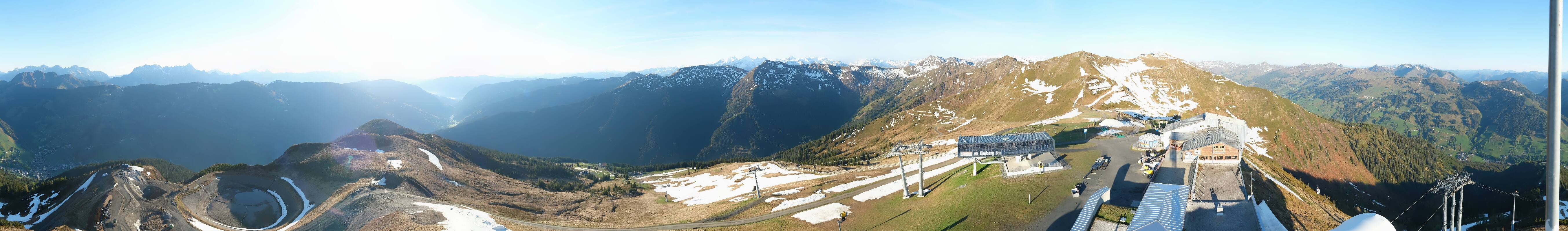 Archiv Foto Webcam Schattberg Ost bei Saalbach