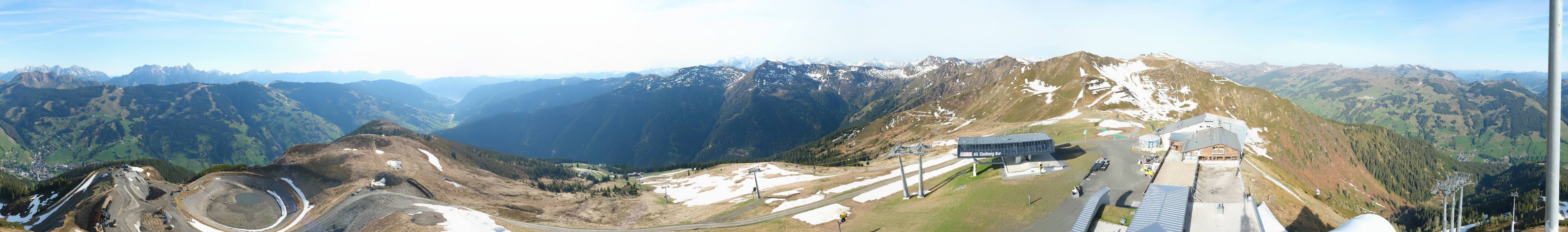 Archiv Foto Webcam Schattberg Ost bei Saalbach