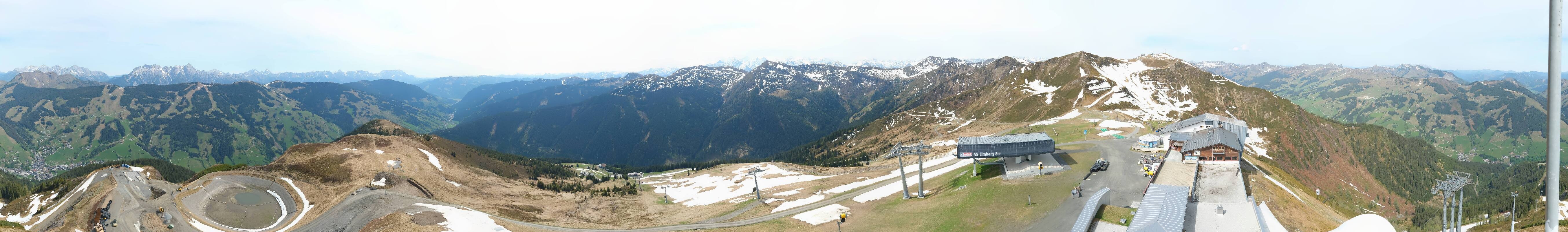 Archiv Foto Webcam Schattberg Ost bei Saalbach