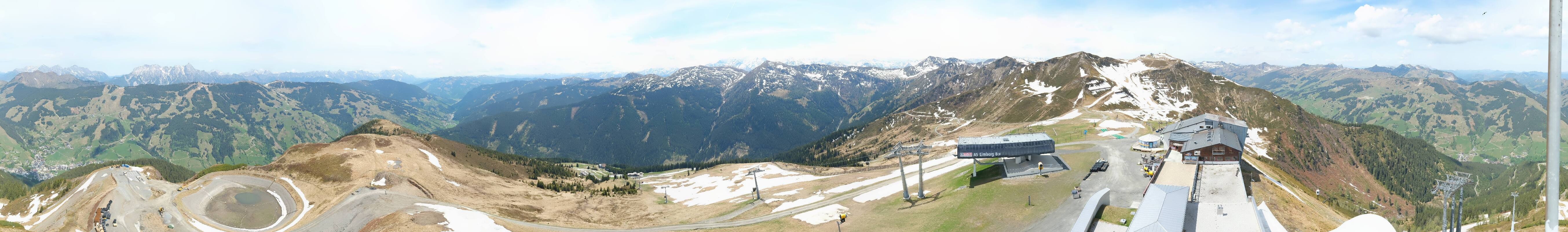 Archiv Foto Webcam Schattberg Ost bei Saalbach