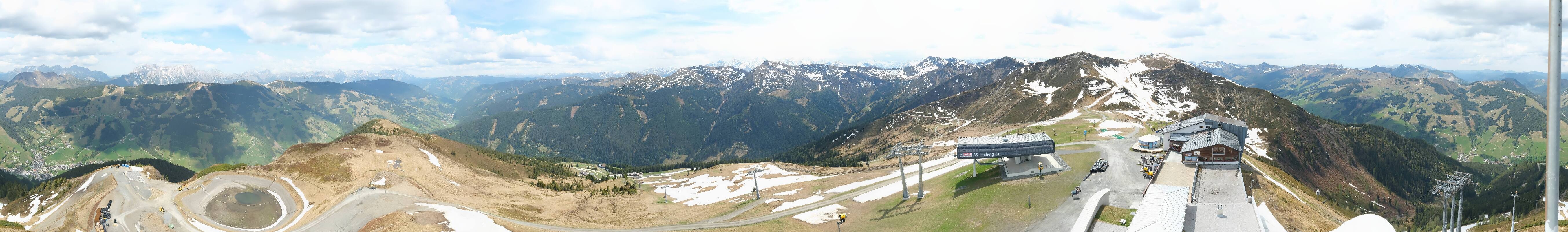 Archiv Foto Webcam Schattberg Ost bei Saalbach