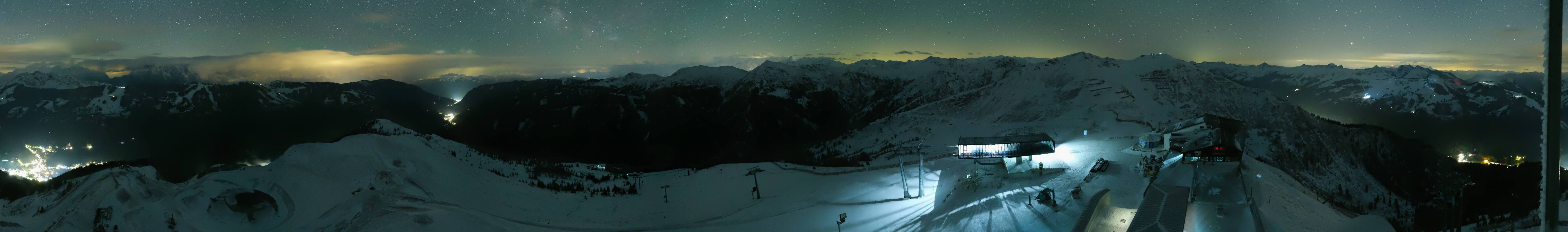 Archiv Foto Webcam Schattberg Ost bei Saalbach