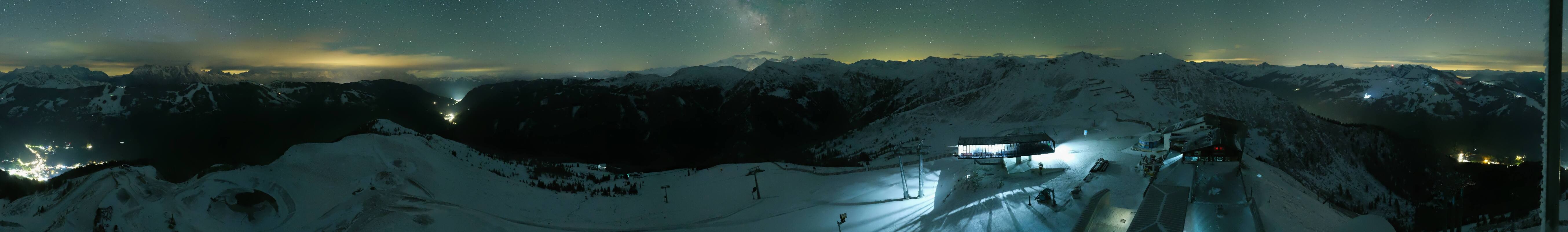 Archiv Foto Webcam Schattberg Ost bei Saalbach