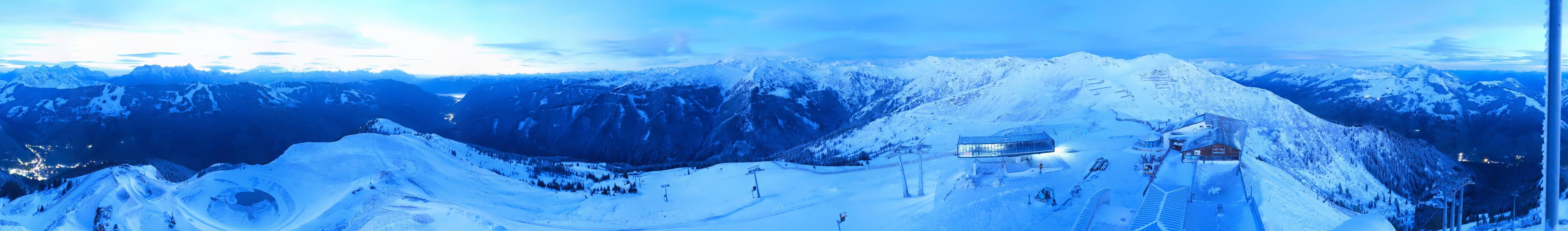 Archiv Foto Webcam Schattberg Ost bei Saalbach