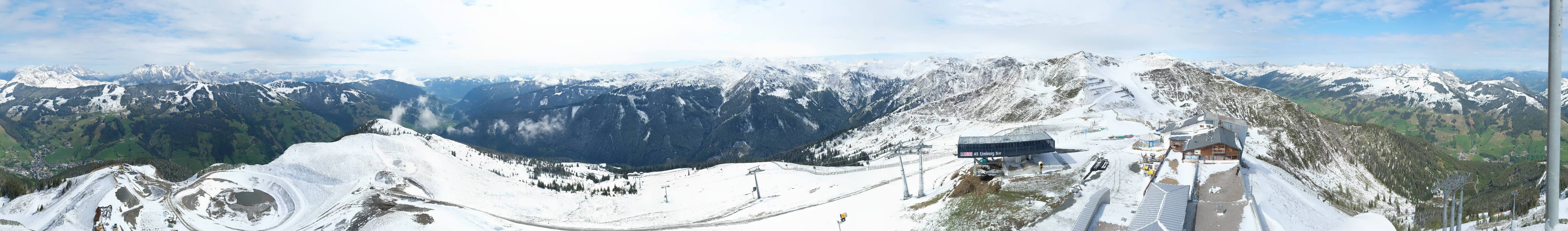 Archiv Foto Webcam Schattberg Ost bei Saalbach