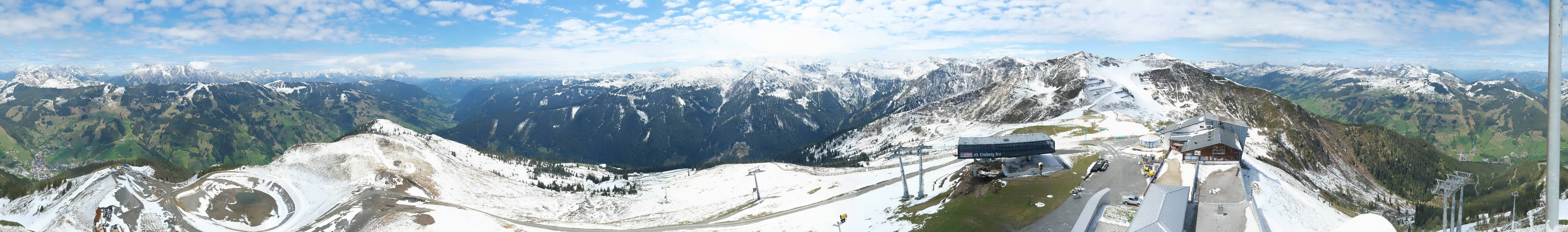 Archiv Foto Webcam Schattberg Ost bei Saalbach