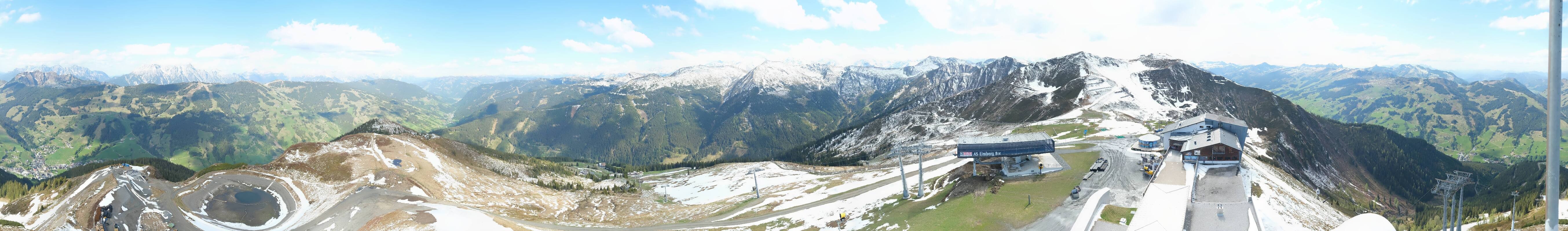 Archiv Foto Webcam Schattberg Ost bei Saalbach