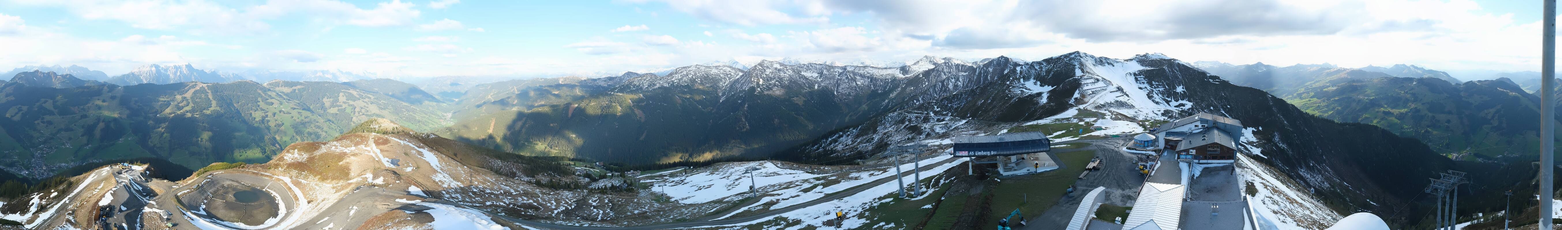 Archiv Foto Webcam Schattberg Ost bei Saalbach