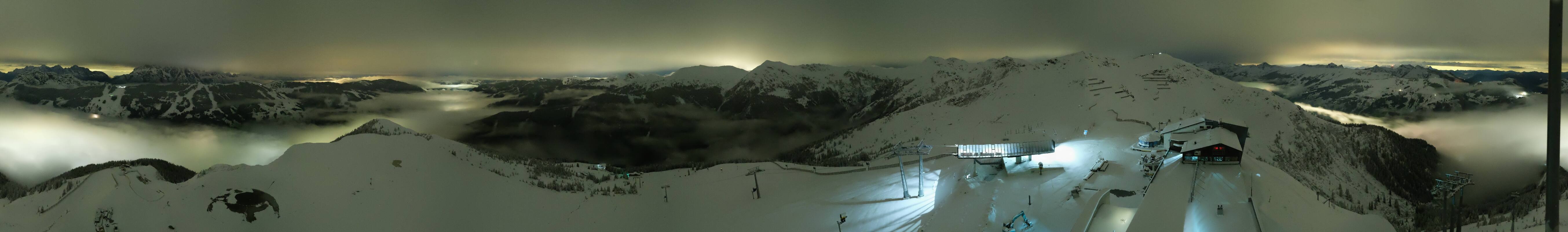 Archiv Foto Webcam Schattberg Ost bei Saalbach