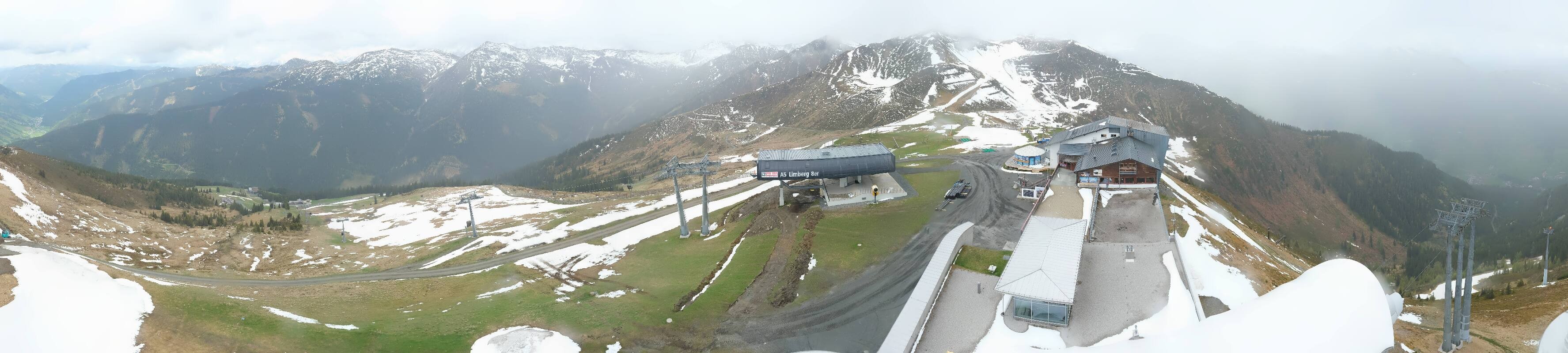 Archiv Foto Webcam Schattberg Ost bei Saalbach