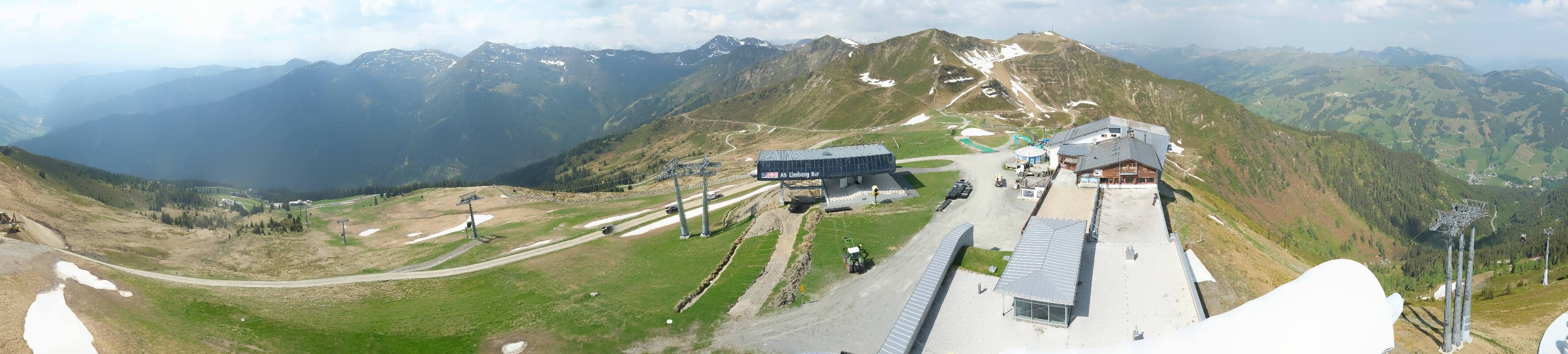 Archiv Foto Webcam Schattberg Ost bei Saalbach