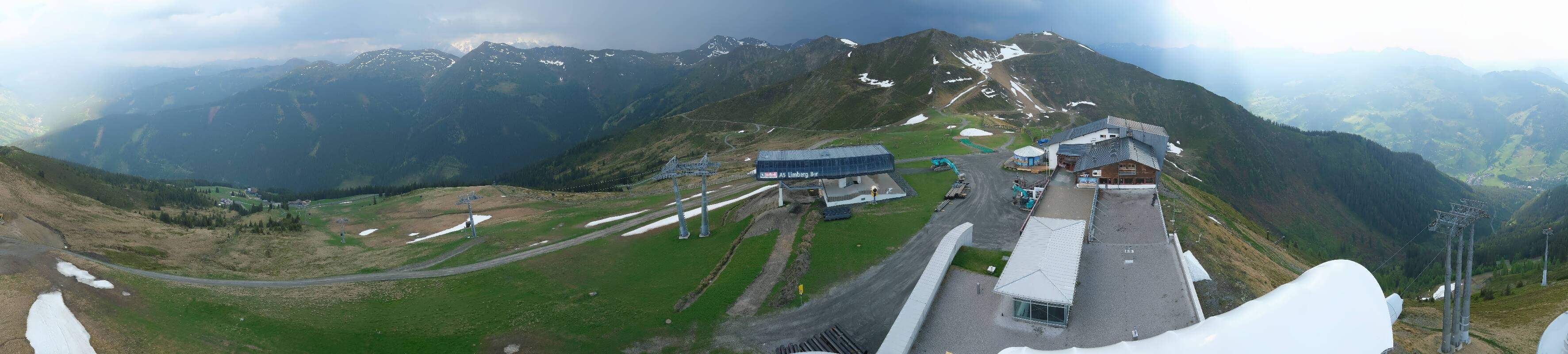 Archiv Foto Webcam Schattberg Ost bei Saalbach