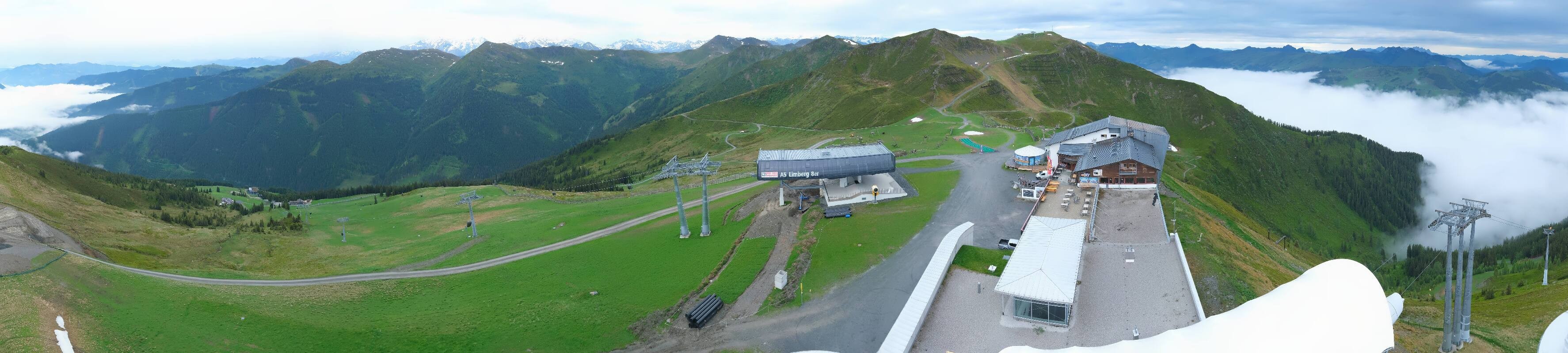 Archiv Foto Webcam Schattberg Ost bei Saalbach