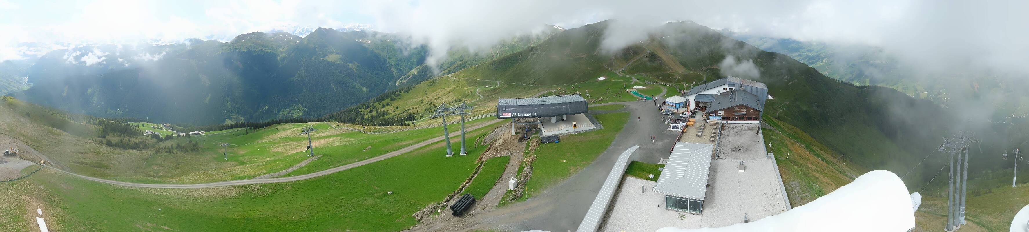 Archiv Foto Webcam Schattberg Ost bei Saalbach