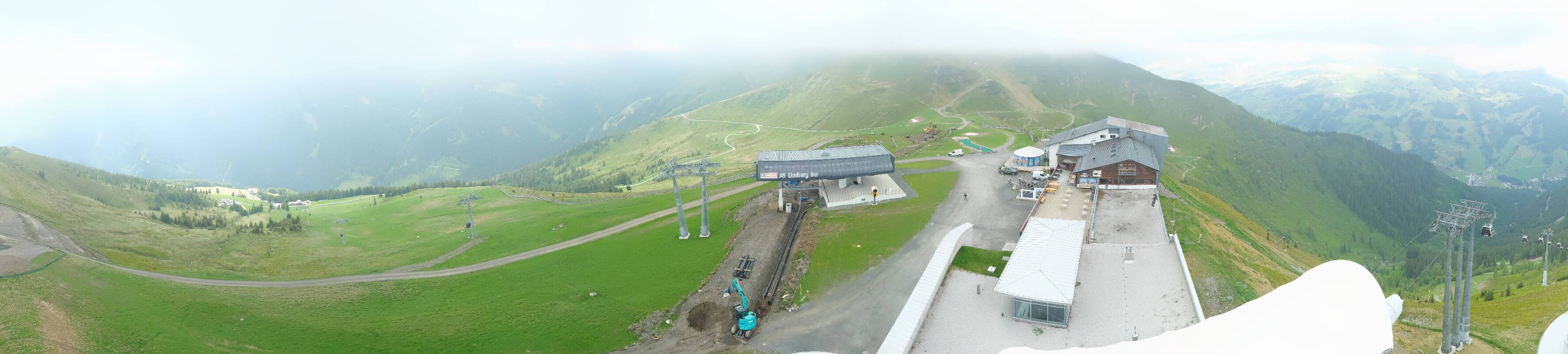 Archiv Foto Webcam Schattberg Ost bei Saalbach