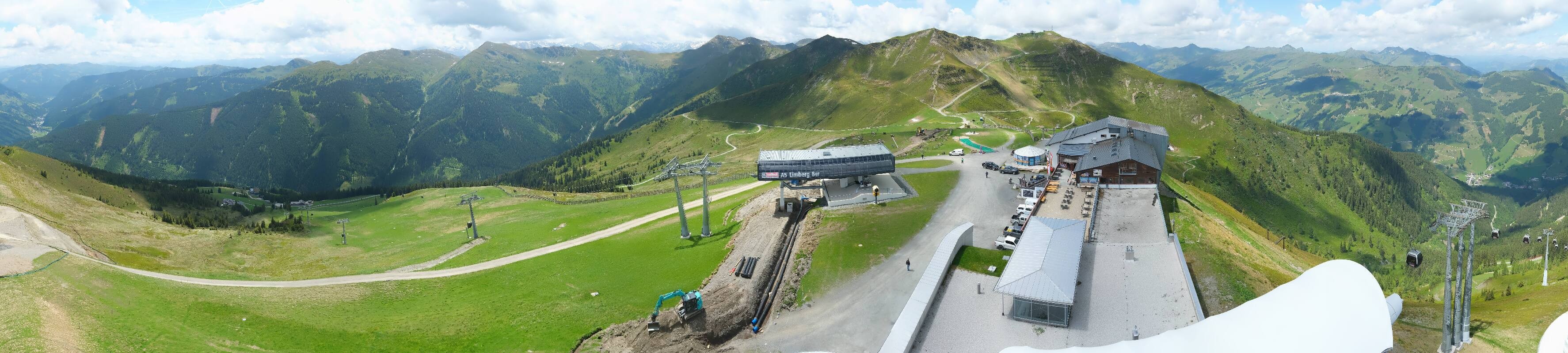 Archiv Foto Webcam Schattberg Ost bei Saalbach