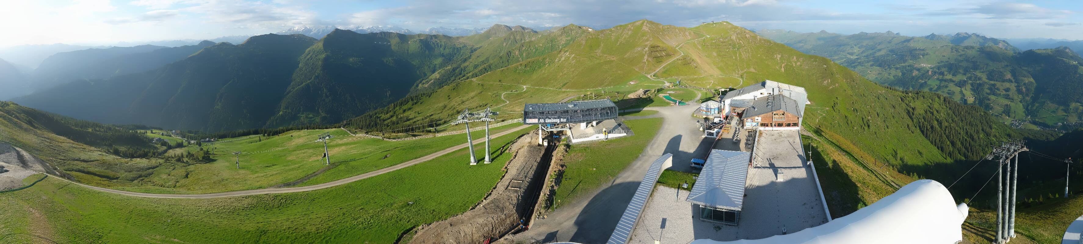 Archiv Foto Webcam Schattberg Ost bei Saalbach