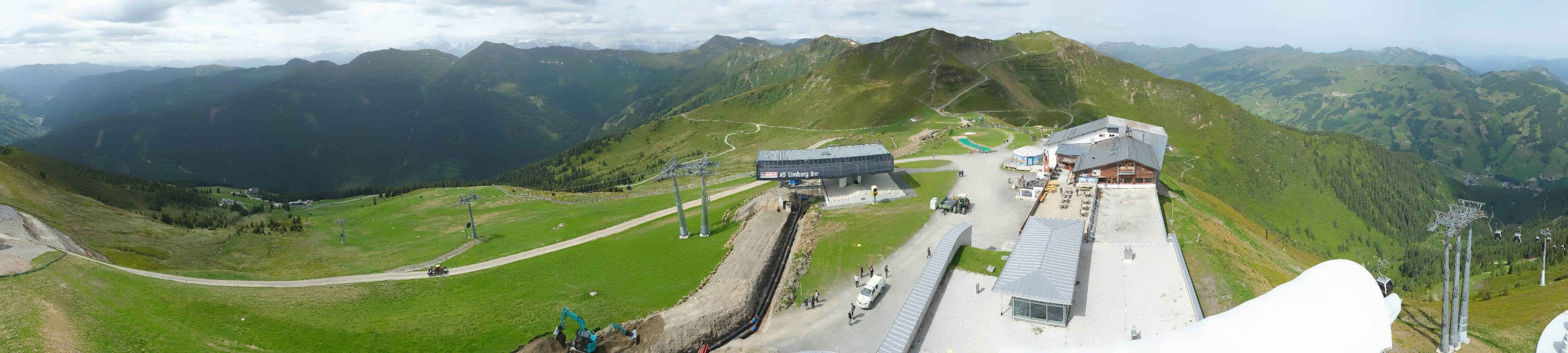 Archiv Foto Webcam Schattberg Ost bei Saalbach