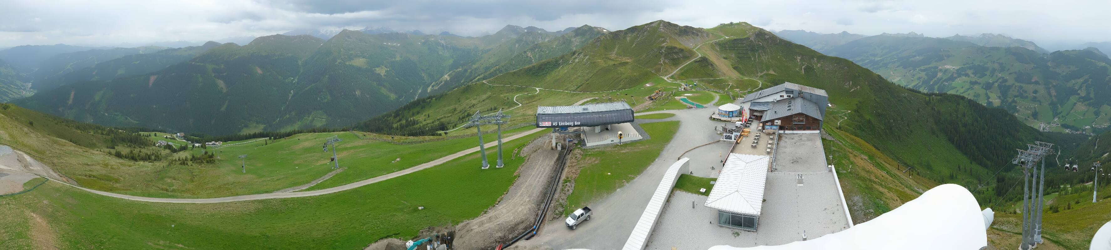 Archiv Foto Webcam Schattberg Ost bei Saalbach