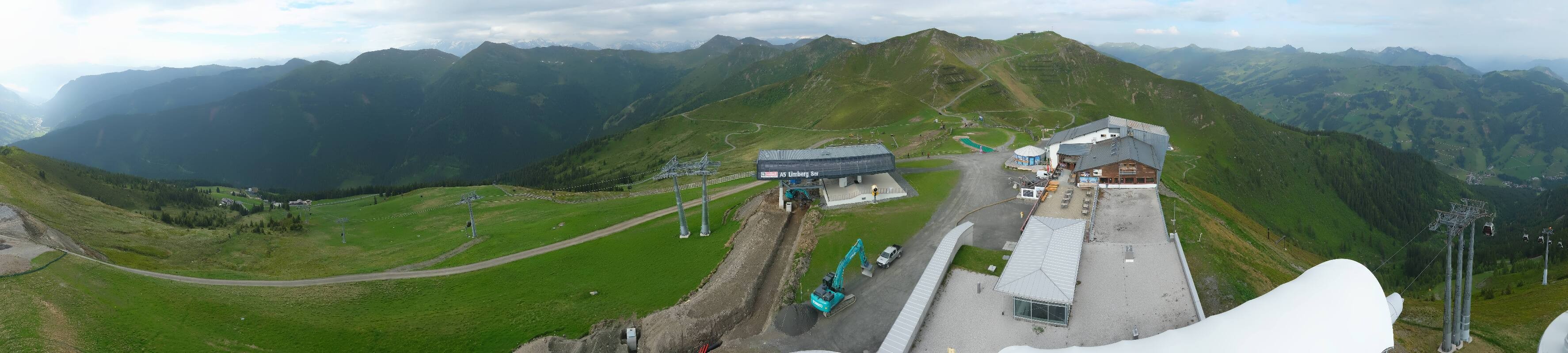 Archiv Foto Webcam Schattberg Ost bei Saalbach