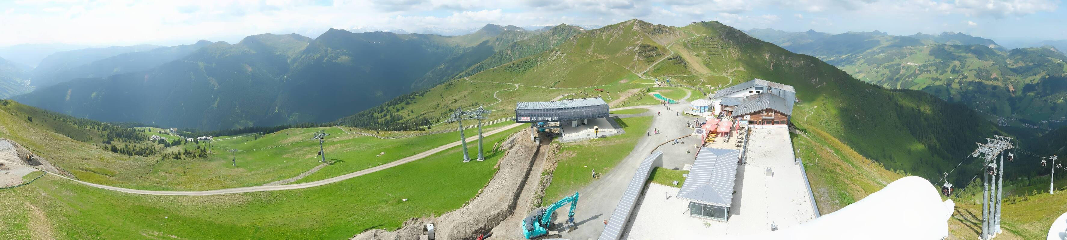 Archiv Foto Webcam Schattberg Ost bei Saalbach