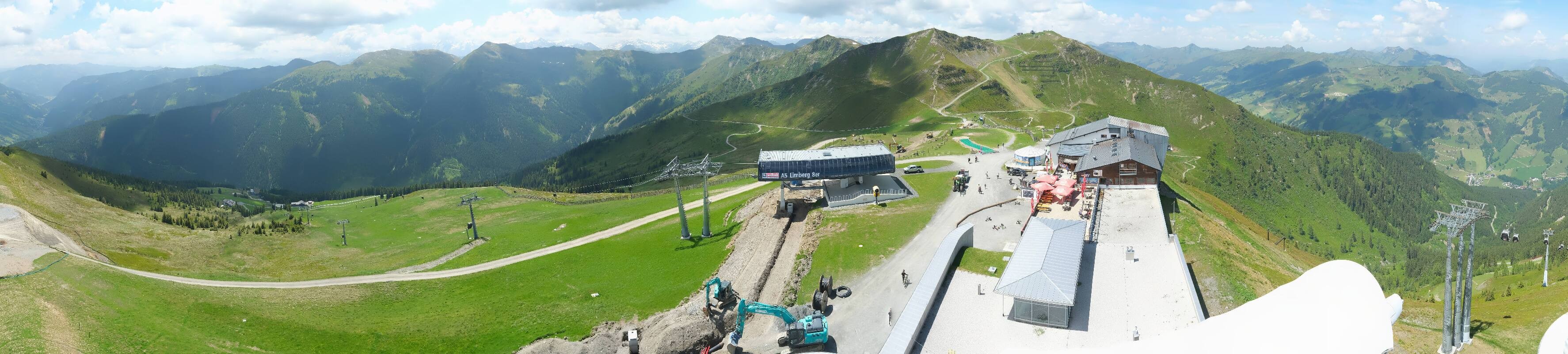 Archiv Foto Webcam Schattberg Ost bei Saalbach