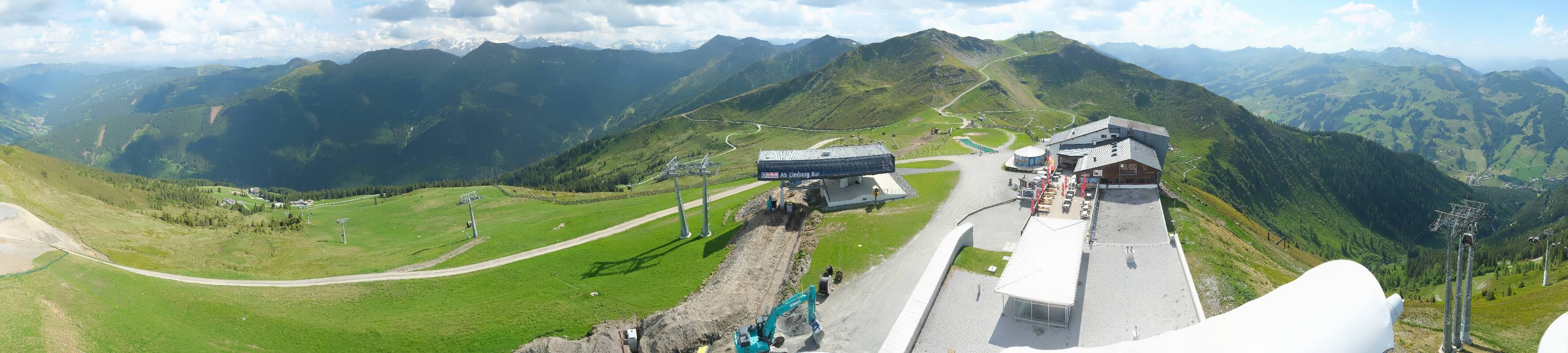 Archiv Foto Webcam Schattberg Ost bei Saalbach